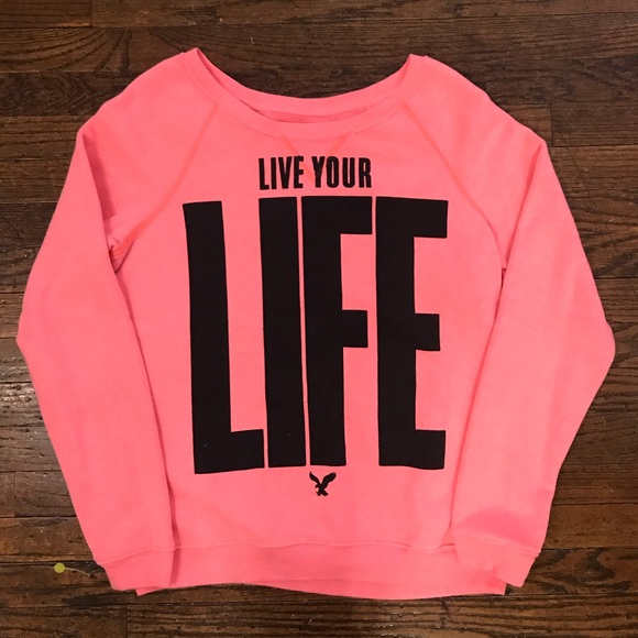 American Eagle Outfitters Tops - American Eagle Graphic Crewneck Sweatshirt American Eagle Outfitters Tops - American Eagle Graphic Crewneck Sweatshirt